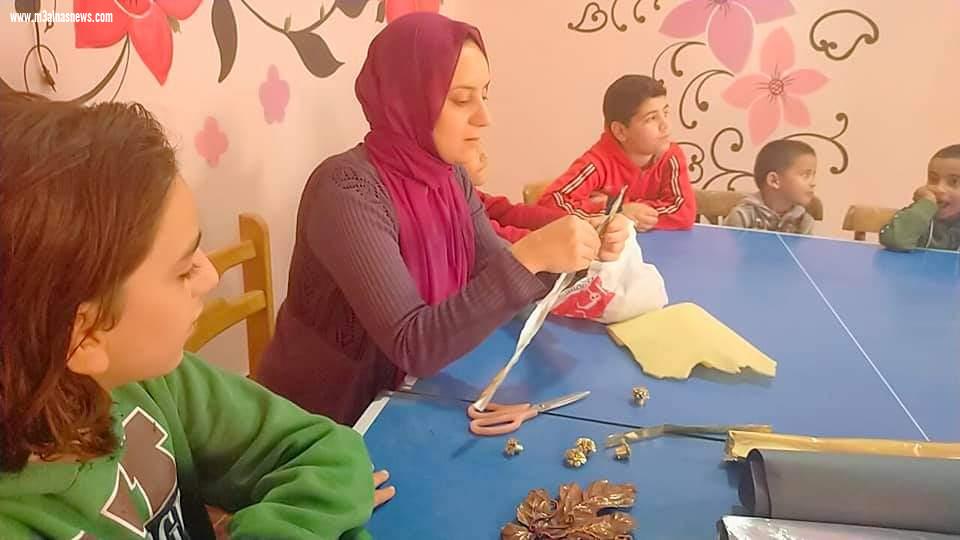  شباب كفر الشيخ تنظم ورش عمل فى مجال الفنون التراثية للطلائع