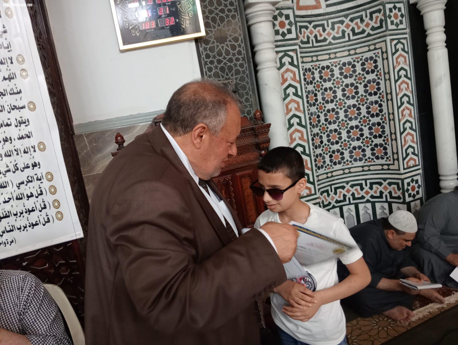 حماة الوطن بكفرالشيخ يكرم أكثر من 80 من ذوى البصيرة من حفظة القرآن الكريم 