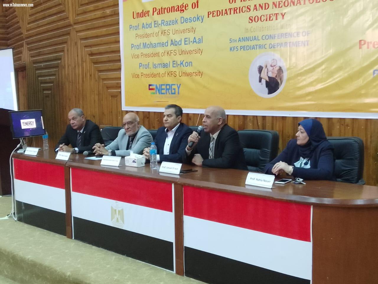 بحضور كوكبة من العلماء والأطباء.. انطلاق فعاليات المؤتمر السابع لطب الأطفال بكفرالشيخ
