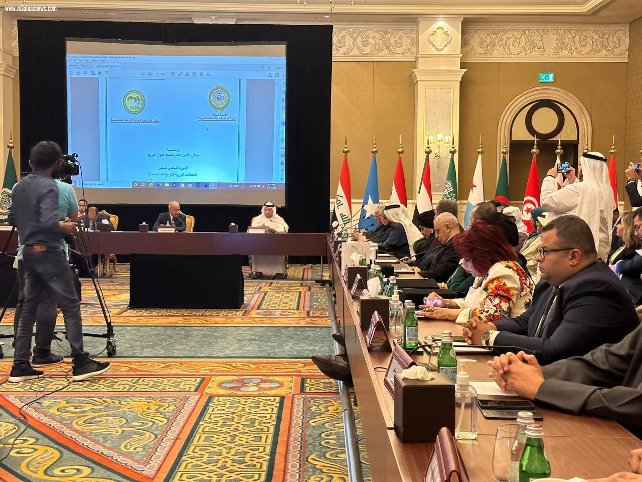 بحضور الأمين العام لجامعة الدول العربية ... العربي للتنمية يشارك في الملتقى السادس للاتحادات النوعية بأبو ظبي