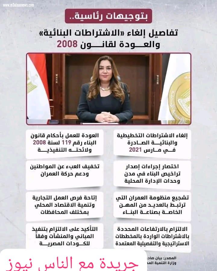 عودة العمل بقانون البناء 119