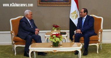  السيسي يستقبل محمود عباس أبو مازن بشرم الشيخ  