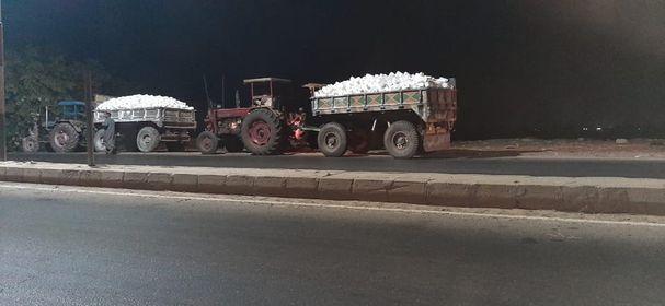 إزالة تعدي على أراضي زراعية  بمساحة 6 قراريط بكفر الشيخ 