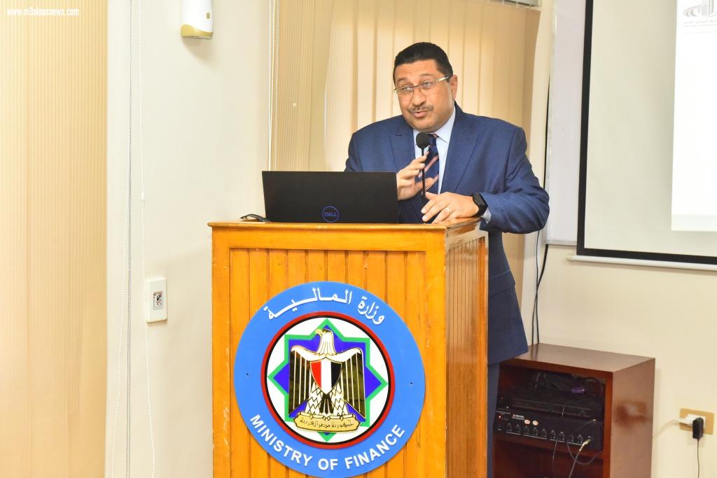 نائب وزير المالية ومحافظ أسيوط يفتتحان أعمال تطوير ورفع كفاءة مبنى المديرية المالية