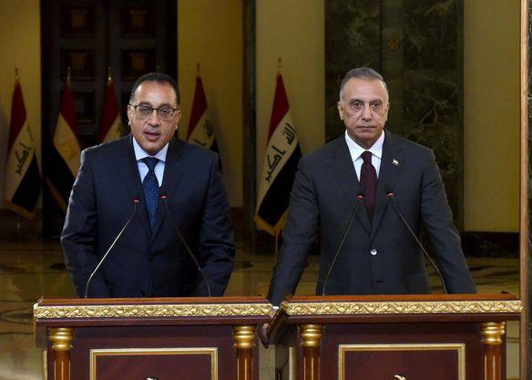 مدبولي يوجه بوضع خطة زمنية محددة لتفعيل وتنفيذ بروتوكولات التعاون وتحويلها لمشروعات تخدم مصالح الشعب المصري والعراقي