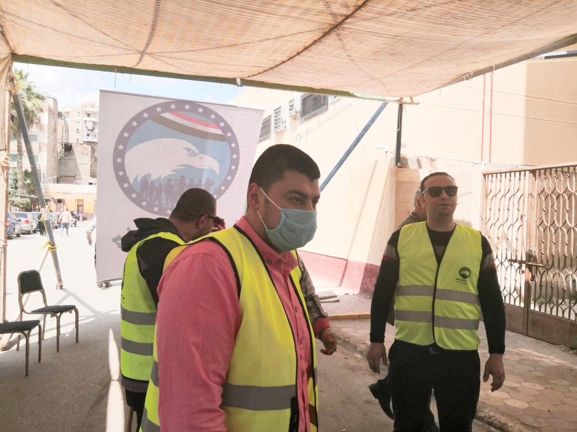 مستقبل وطن يواصل حملته الكبرى لتطهير وتعقيم القرى والمدن بكفرالشيخ