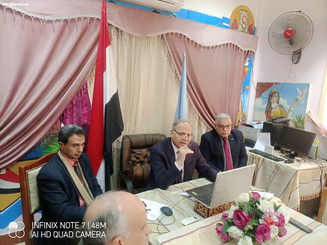 وكيل تعليم كفر الشيخ: توفير كافة سبل الراحة والهدوء للطلاب لأداء امتحانات الترم الأول