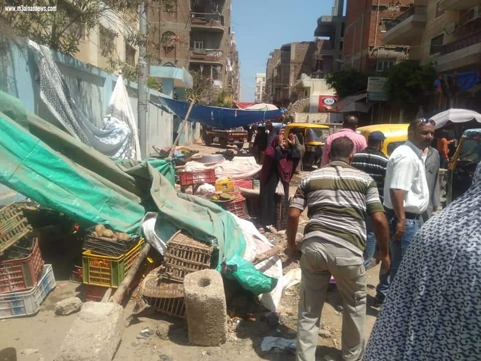 حملات نظافة وتجميل وتحسين الخدمات وإزالة إشغالات بكفر الشيخ وقلين