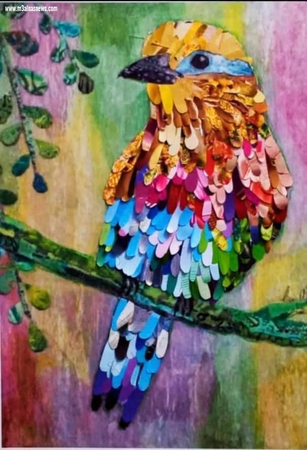 منار عادل ... بنت محافظة اسيوط ... فنانة تشكيلية فاقت التوقعات 