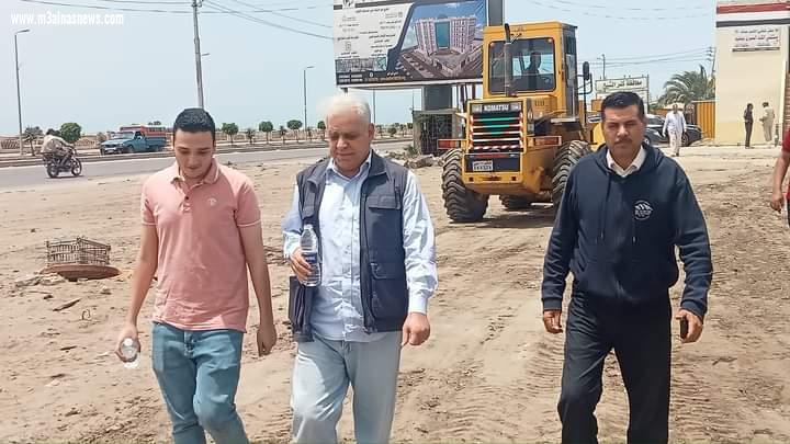 صباحى وشيحه يتفقدان مركز الكبد ببلطيم ... ويؤكدان على ضرورة افتتاح المركز خلال 6 أشهر