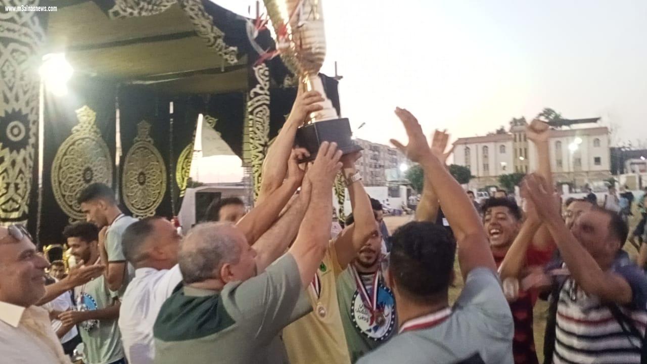 اختتام دوري مستقبل وطن بكفر الشيخ الموسم الرابع وفوز بندر فوة ببطولة المحافظة