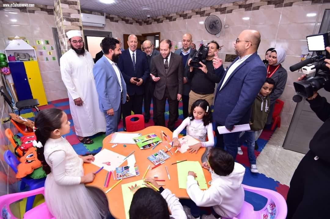 افتتاح مركز متحدى الاعاقه ببلطيم