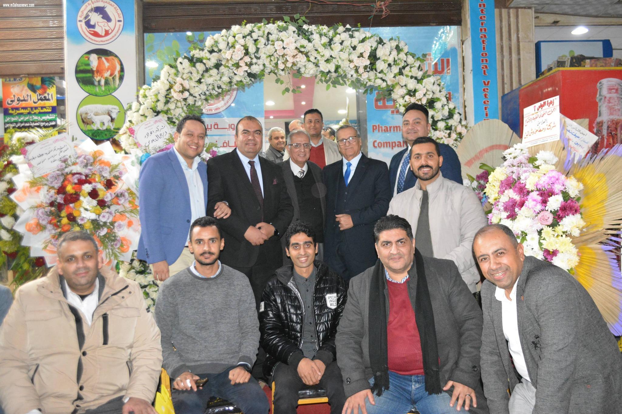افتتاح الشركة العالمية البيطرية بكفرالشيخ بحضور قيادات شعبية وتنفيذية وإعلامية