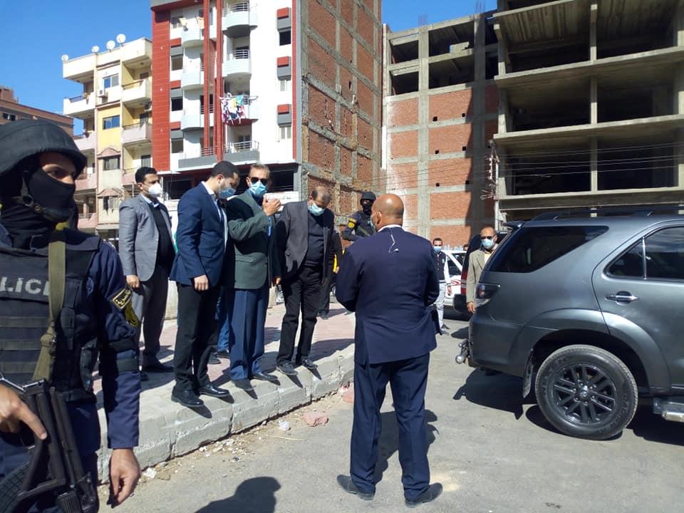 محافظ كفر الشيخ يتفقد غرب المدينة