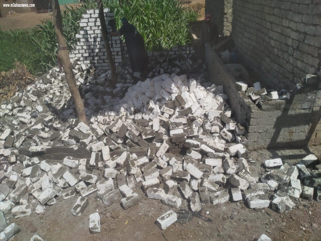 الزراعة تواصل إزالة التعديات على الاراضي الزراعية خلال فترة الإجازة