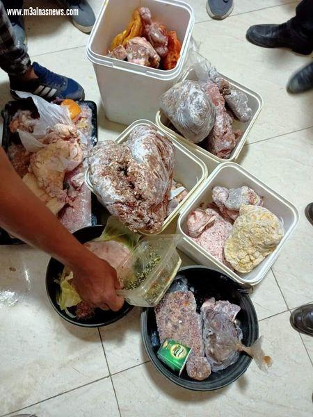 الدقهلية: اعدام حوالي 85 كيلو جرام مواد غذائية متنوعة خلال المرور على 6 منشآت غذائية بمدينة منية النصر.