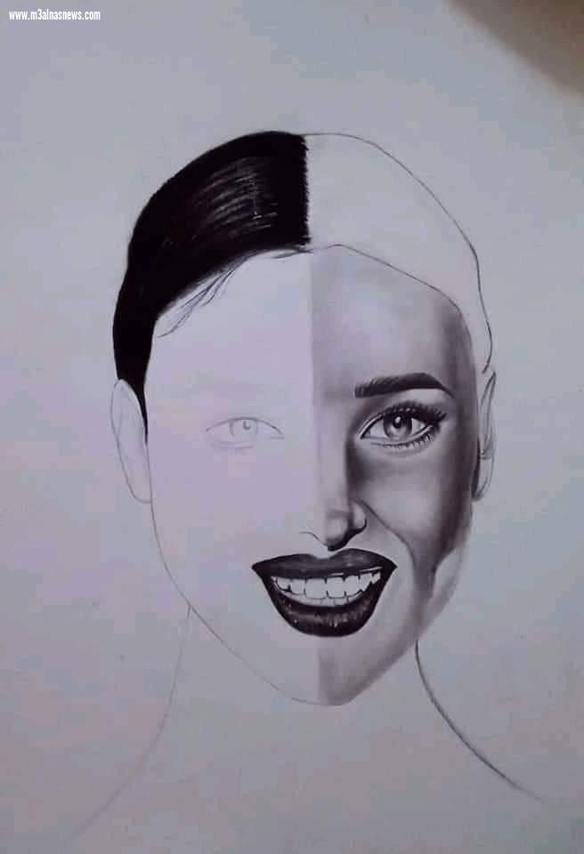 منار عادل ... بنت محافظة اسيوط ... فنانة تشكيلية فاقت التوقعات 