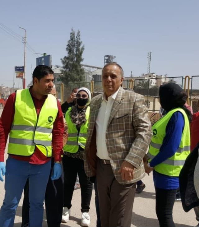 مستقبل وطن يواصل حملته الكبرى لتطهير وتعقيم القرى والمدن بكفرالشيخ