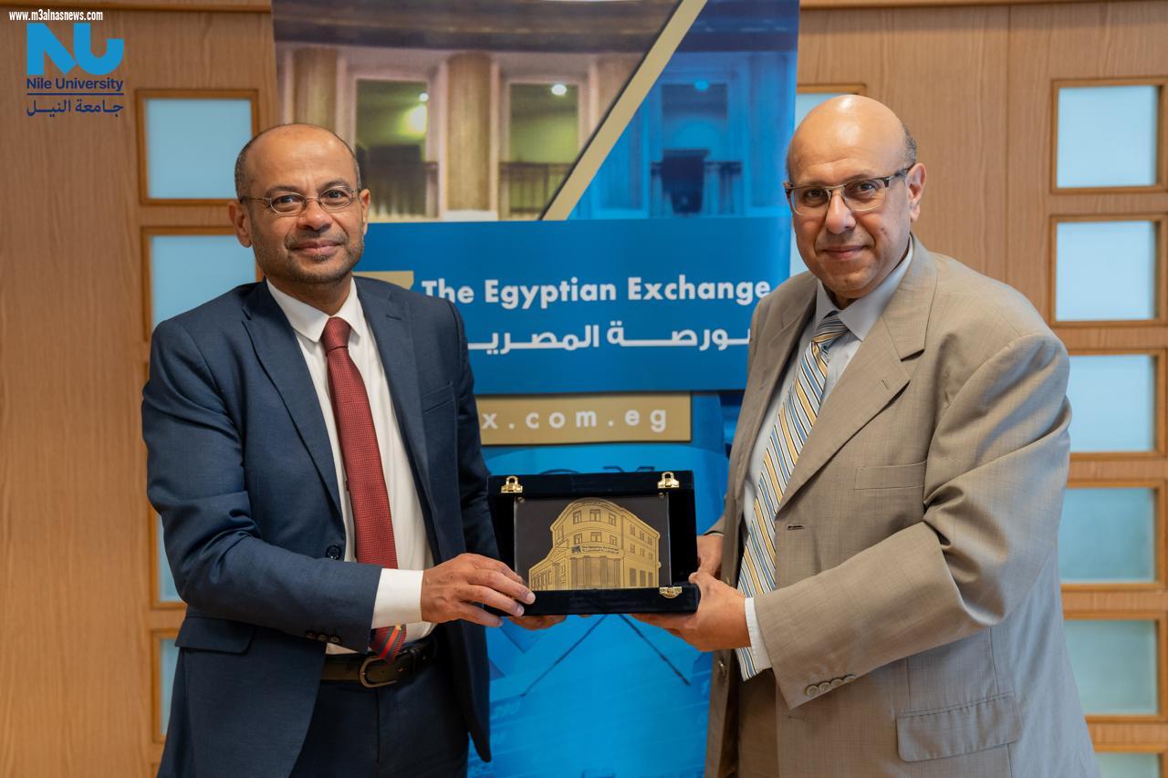 البورصة المصرية توقع بروتوكولا للتعاون مع جامعة النيل
