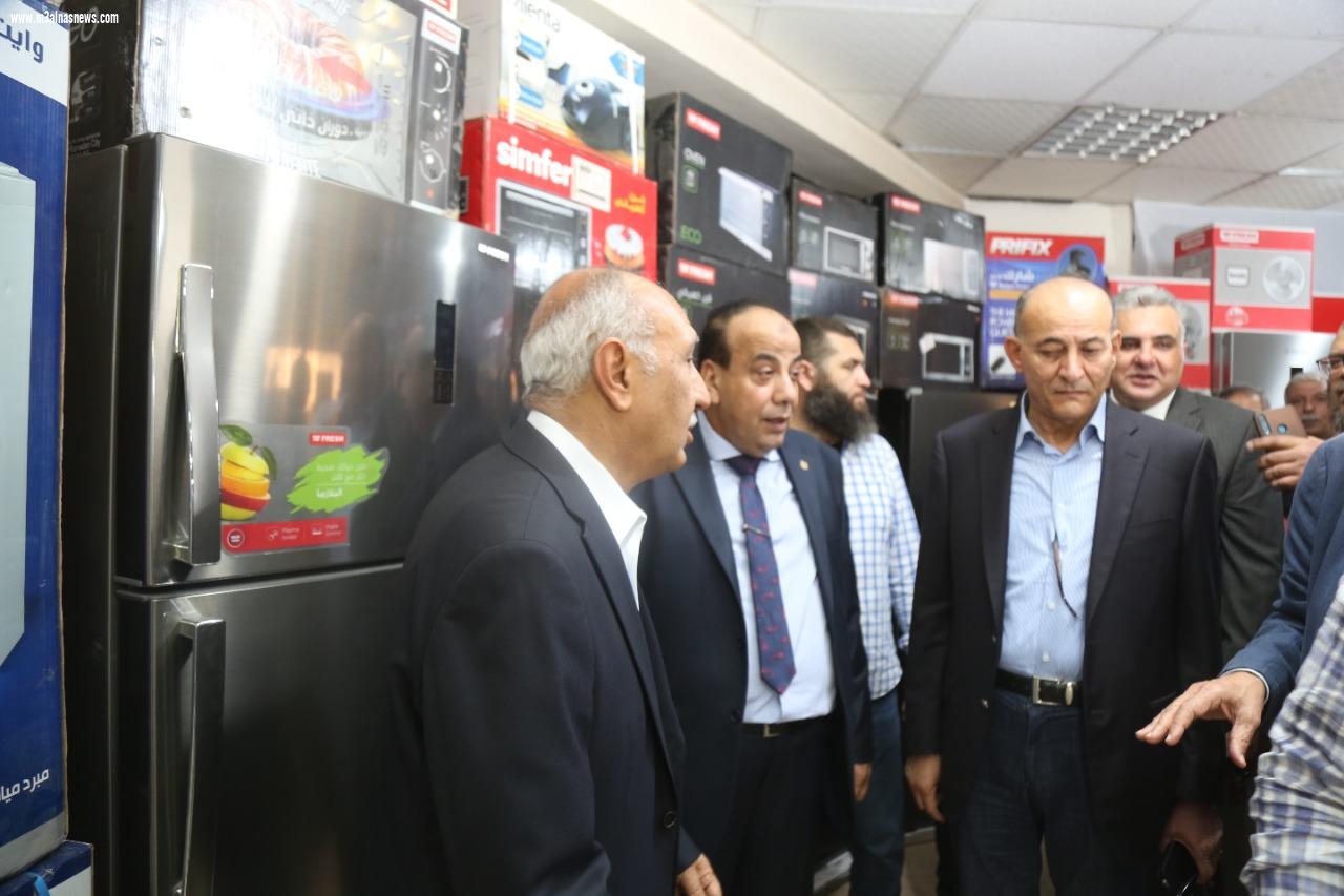 الحفناوى يفتتح معرض السلع المعمرة بنقابة المهندسين بكفر الشيخ