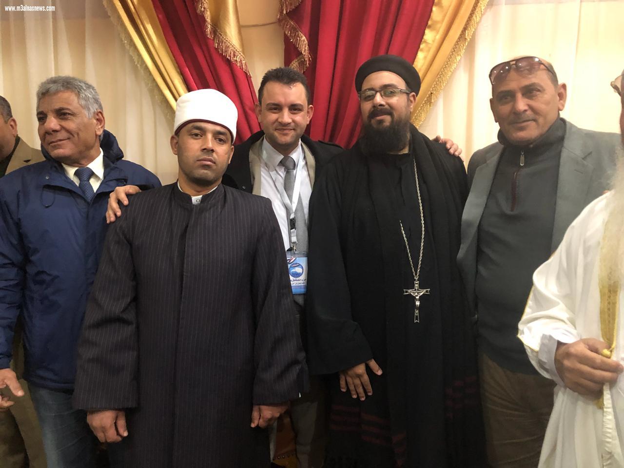 مستقبل وطن بكفرالشيخ يشارك الاقباط أفراحهم بعيد الميلاد المجيد