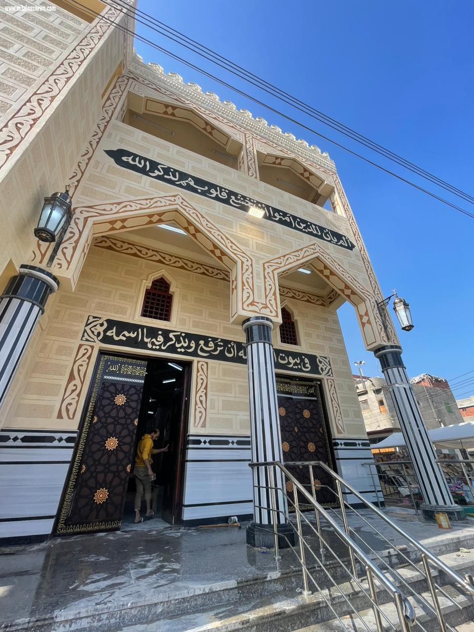 غدا.. افتتاح مسجد أبو سعيد بالرياض كفرالشيخ بتكلفة أكثر من 7 ملايين