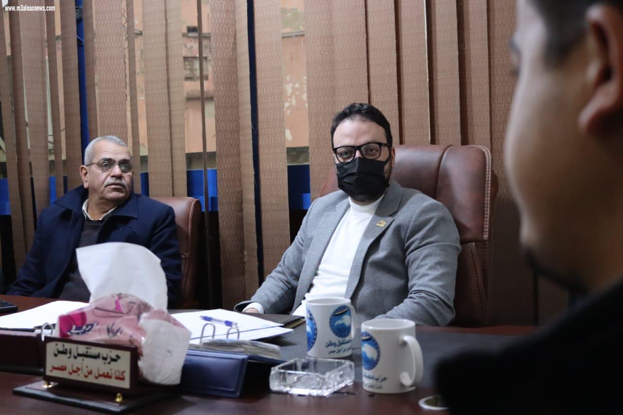 مستقبل وطن بكفرالشيخ يواصل حل مشاكل المواطنين وبحث مطالبهم