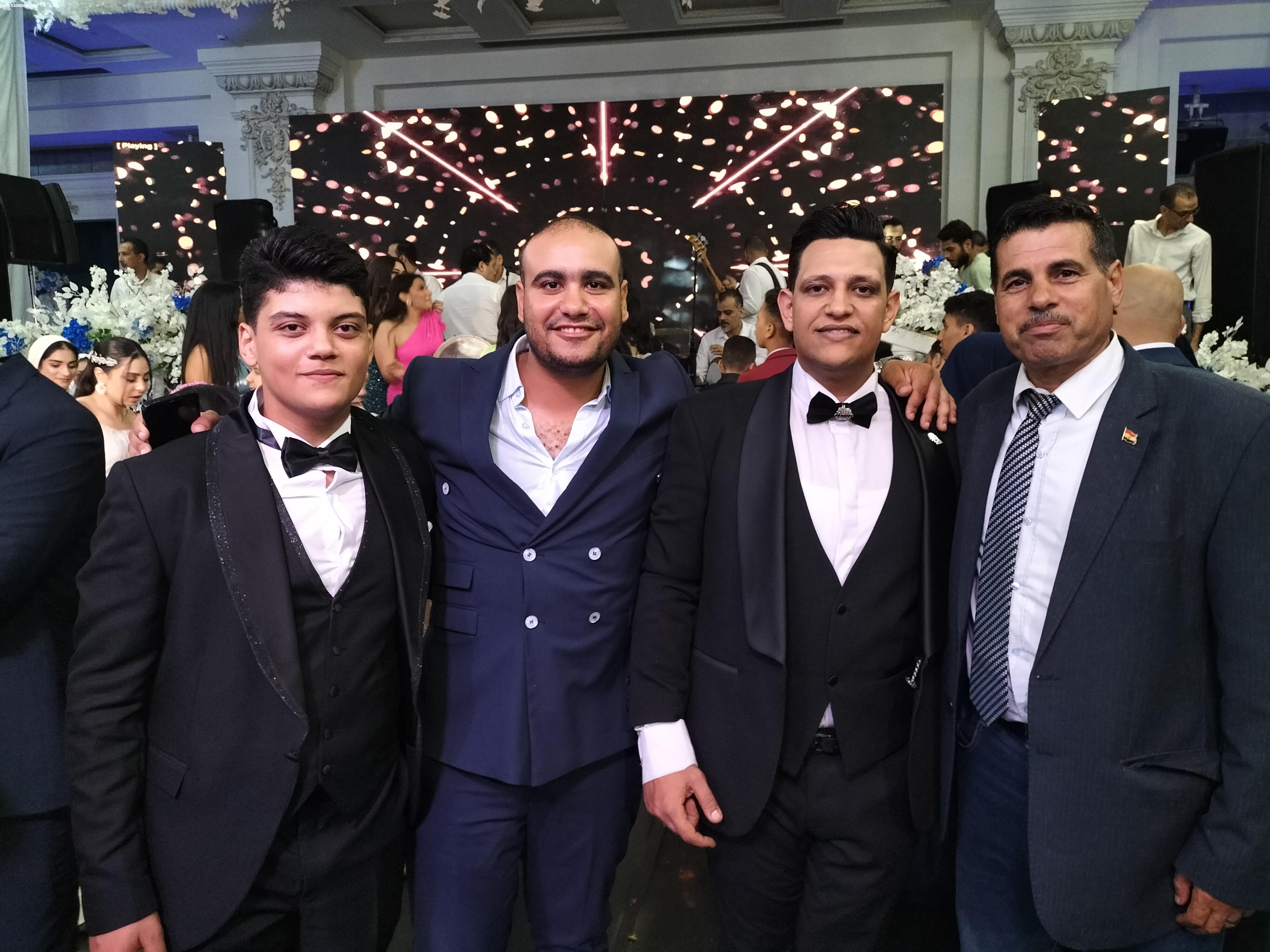 بحضور  اللواء السيد نصر.. حفل زفاف المهندس محمد السعيد بفندق لوسيل بالقاهرة