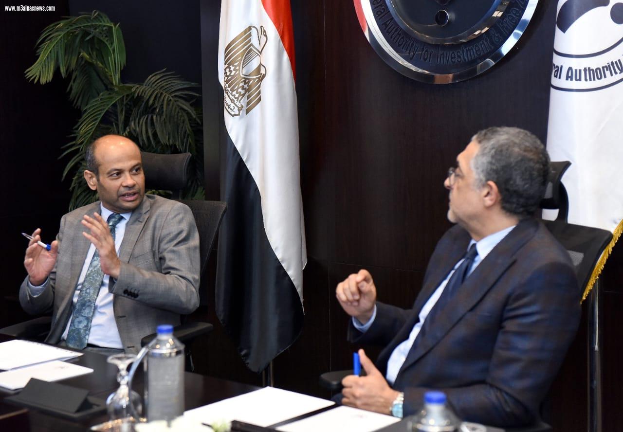 الرئيس التنفيذي للهيئة العامة للاستثمار ورئيس البورصة يبحثان تفعيل أطر التعاون بين المؤسستين