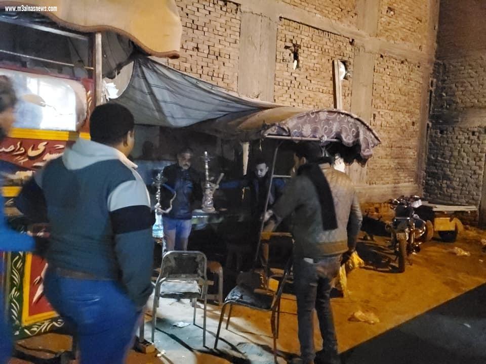 محافظ أسيوط: ضبط ومصادرة 33 شيشة وتحرير 19 محضر اشغالات خلال حملات مفاجئة بحي شرق وغرب
