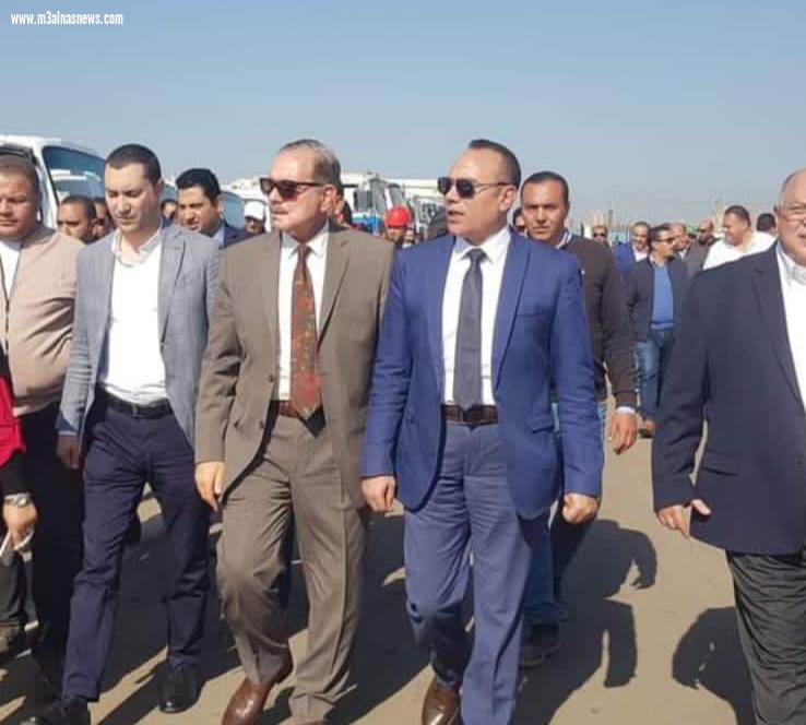 محافظ كفر الشيخ ورئيس مجلس شركة مياه الشرب يستعرضون خطة التعامل مع الطوارئ والأزمات 