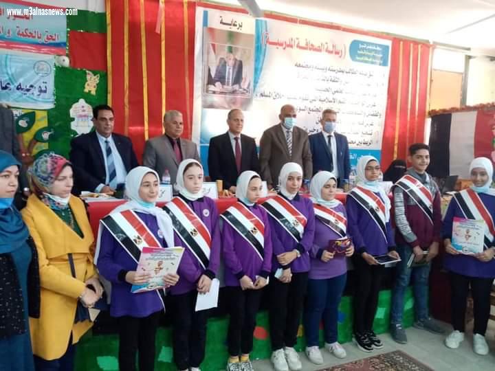 طلاب كفرالشيخ يحصدون المراكز الاولي علي الجمهورية في الصحافة محي الخيري .. موجه عام الصحافة وسام شرف لطلاب كفرالشيخ