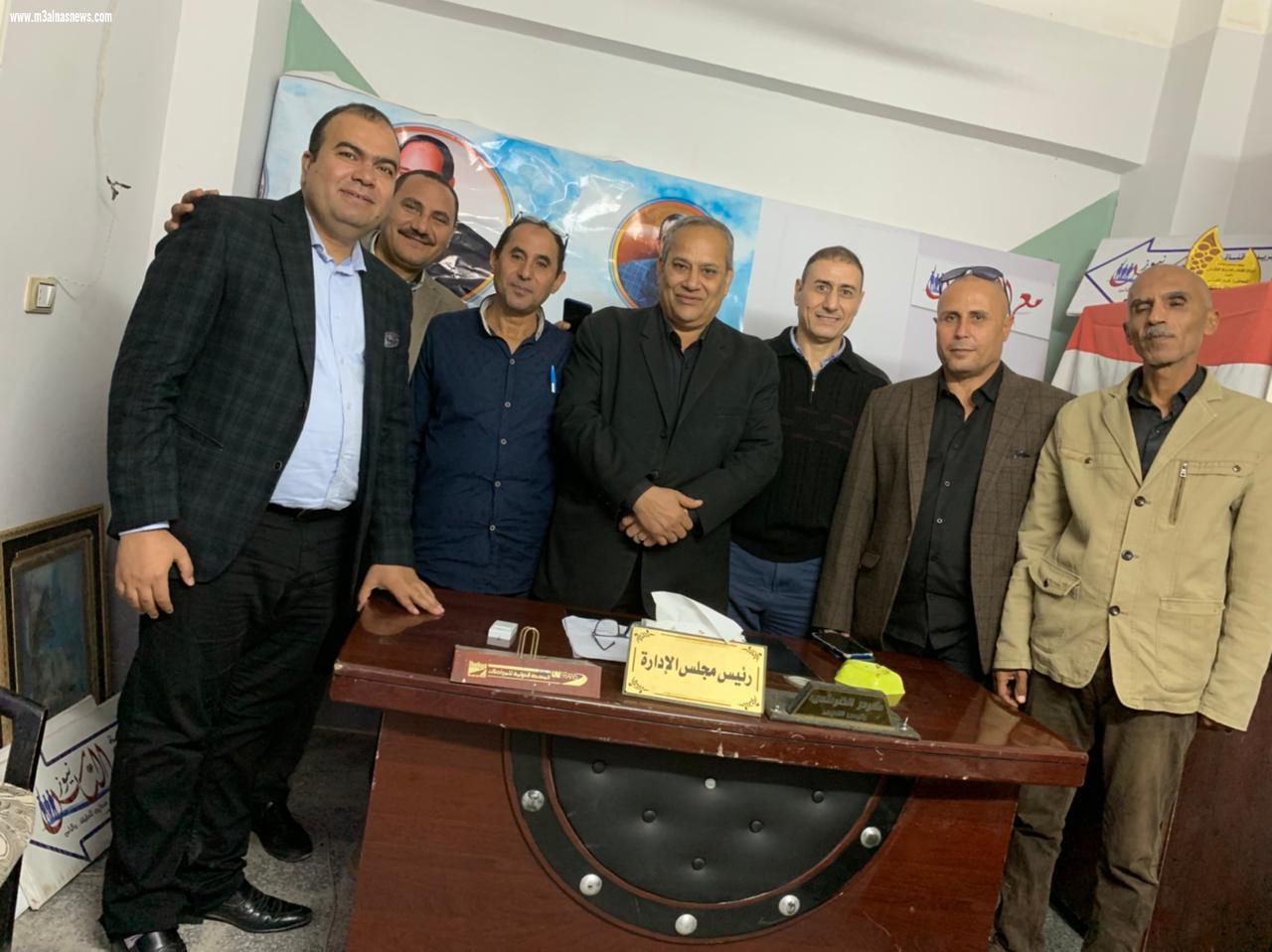 مجلس إدارة مع الناس يوافق على فتح مكتب للجريدة بمحافظة الغربية بقيادة المستشار عماد شلبى