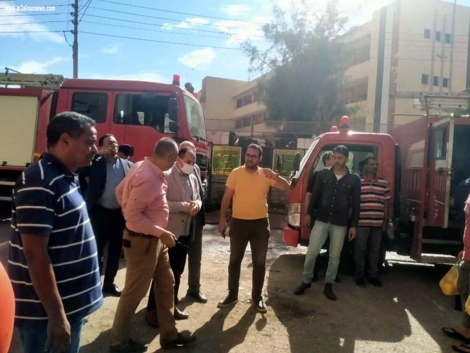 محافظ أسيوط: السيطرة على حريق شب في 3 وحدات سكنية بأحد العقارات بمنطقة السادات بحي غرب دون خسائر في الأرواح