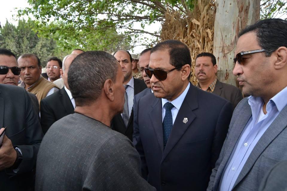 أهالي دقرن بكفر الزيات تشيع جنازة عسكرية للشهيد محمد نوفل أمين شرطة