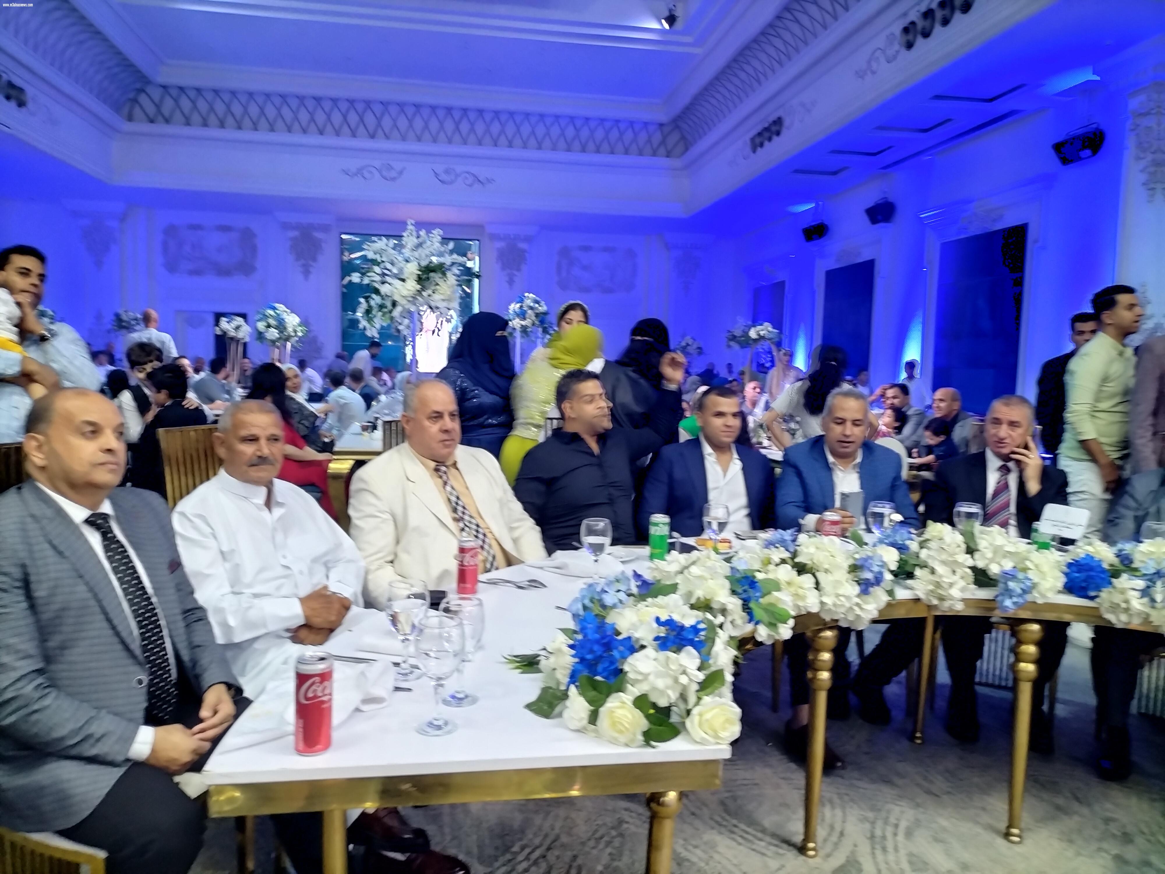بحضور  اللواء السيد نصر.. حفل زفاف المهندس محمد السعيد بفندق لوسيل بالقاهرة