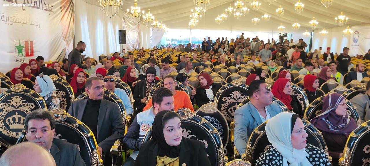 مؤتمر حاشد لأمانة حزب مستقبل وطن بكفر الشيخ بحضور الآلاف  لدعم وتأييد الرئيس السيسي