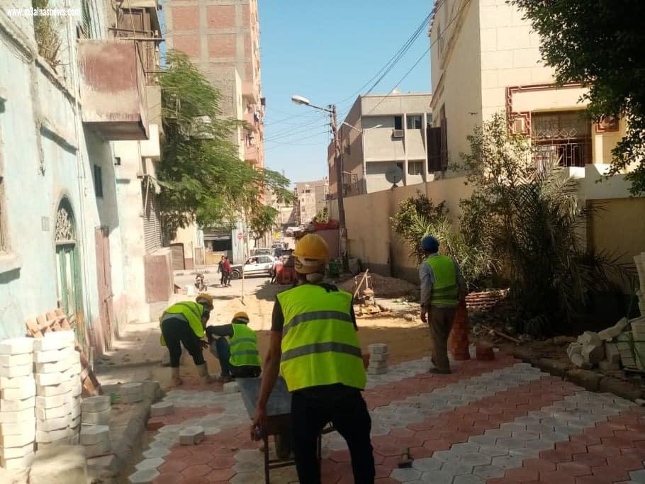 محافظ أسيوط: شوارع حي غرب تتزين ببلاط الانترلوك ضمن خطة المحافظة الشاملة للتطوير والتجميل