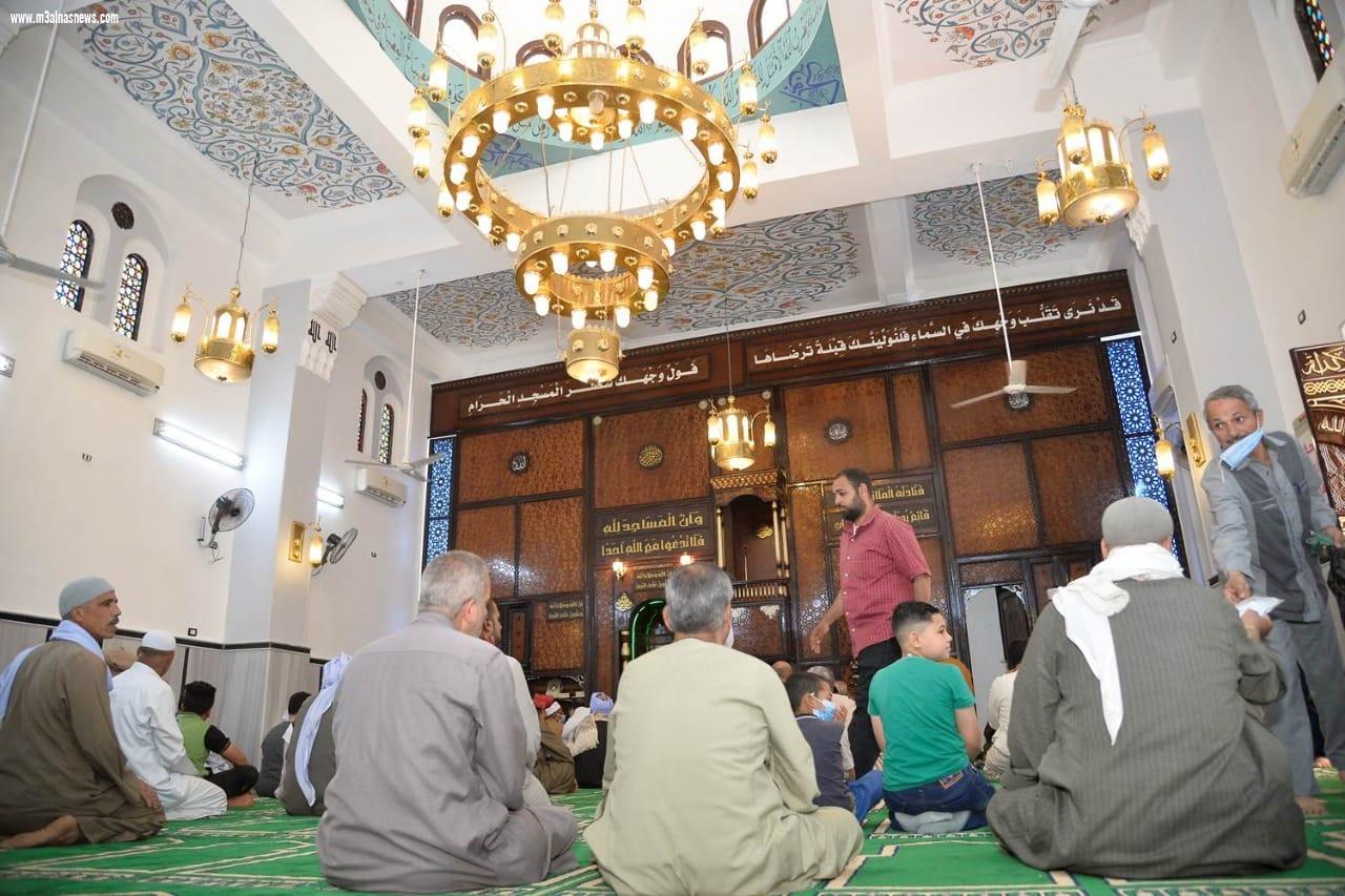 محافظ أسيوط يفتتح مسجد علم الدين الرباطي بمنفلوط بعد تطويره وترميمه ويصلي ظهر الجمعة به
