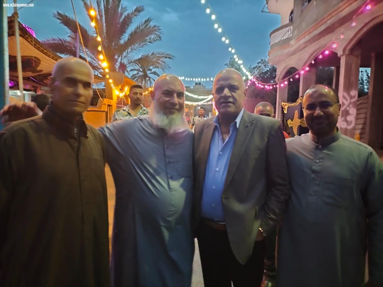 قيادات أمنية وإعلامية ورياضية يشاركون اللواء مسعد أبوسكين مدير أمن قنا زفاف نجله.. صور
