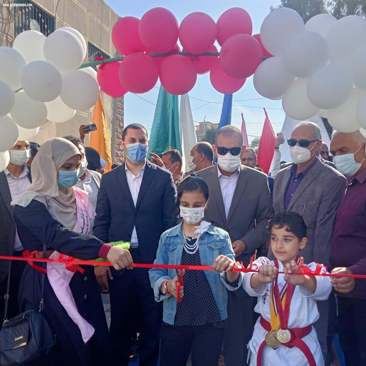 محافظ كفر الشيخ يفتتح ملعب قانونى 