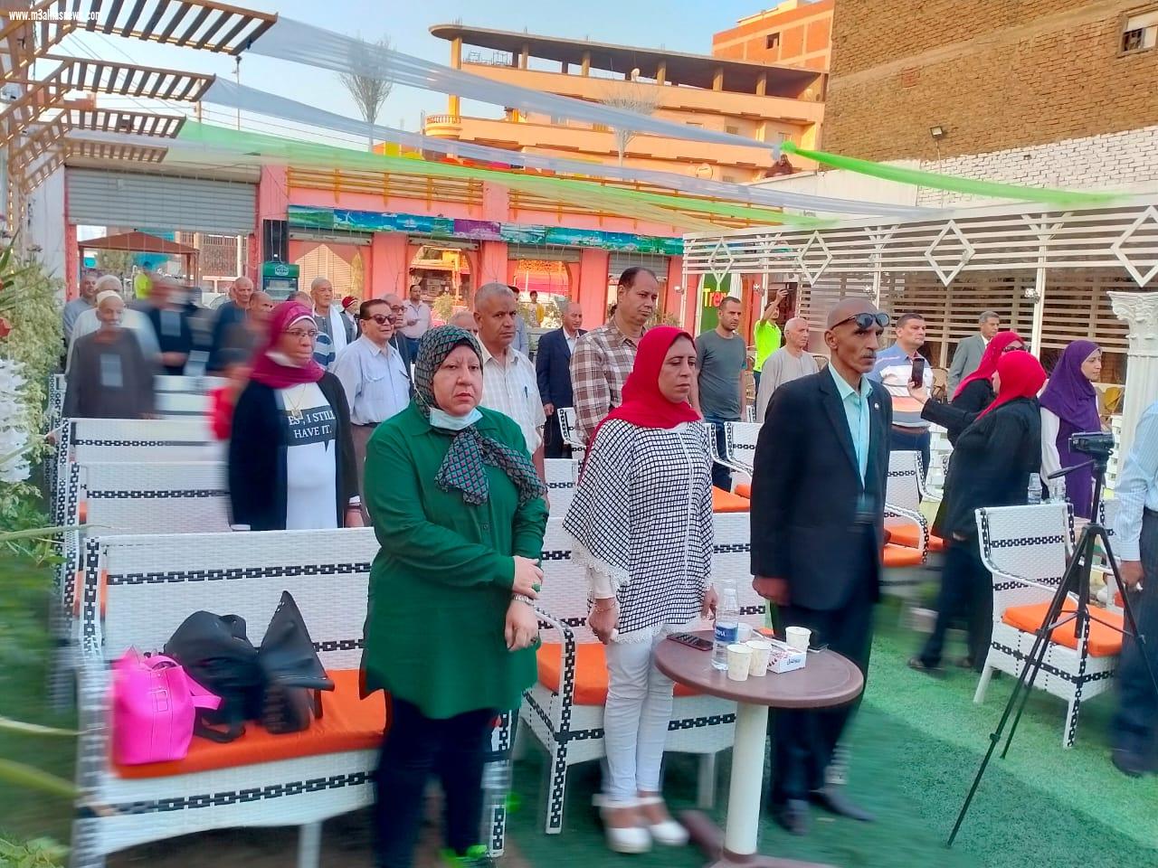 المنظمة المصرية العربية لحقوق الإنسان بكفرالزيات تحتفى بإنتصارات أكتوبر