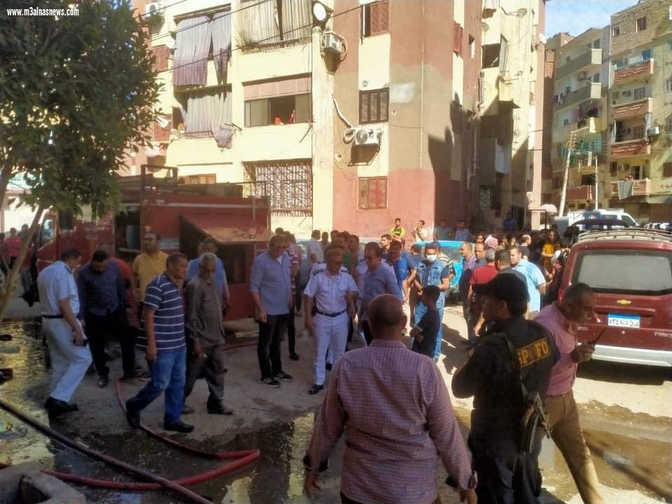 محافظ أسيوط: السيطرة على حريق شب في 3 وحدات سكنية بأحد العقارات بمنطقة السادات بحي غرب دون خسائر في الأرواح