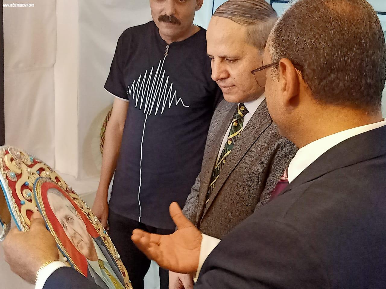 وكيل تعليم كفر الشيخ يفتتح معرض ختام مراكز تنمية القدرات والمبدعين