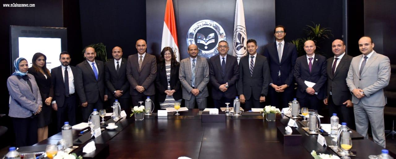 الرئيس التنفيذي للهيئة العامة للاستثمار ورئيس البورصة يبحثان تفعيل أطر التعاون بين المؤسستين