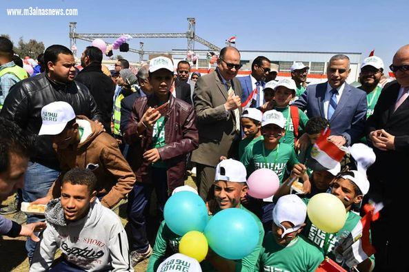 بحضور وزيرة التضامن الاجتماعي محافظ أسيوط يشارك قائد المنطقة الجنوبية العسكرية في احتفالية المنطقة بيوم اليتيم