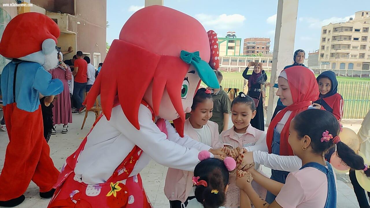  قادرون باختلاف والأطفال يشاركون في فعاليات البرامج والترفيه تحت مبادرة العيد احلى بكفر الشيخ 