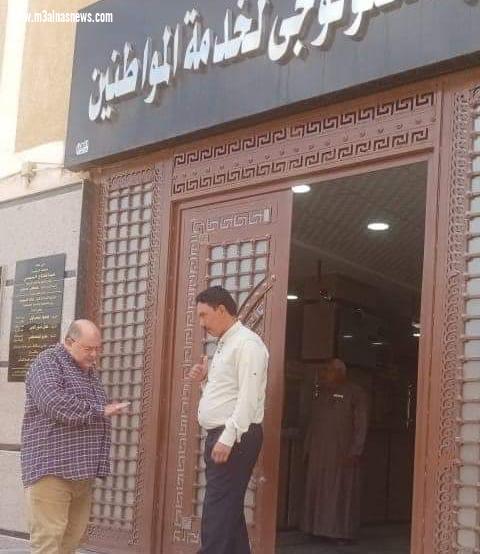 رئيس مدينة سيدي غازي يتفقد المركز التكنولوجي لخدمة المواطنين