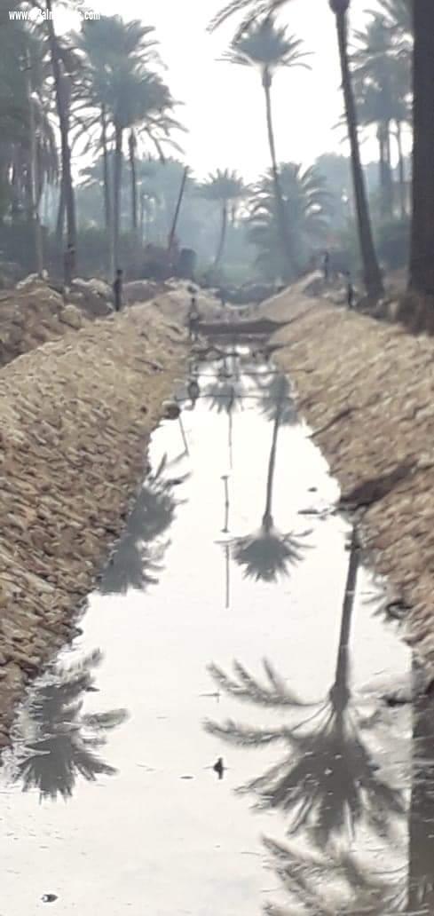 حملات نظافة وتركيب الطوب البوبيه بفوه وتبطين الترع بمطوبس