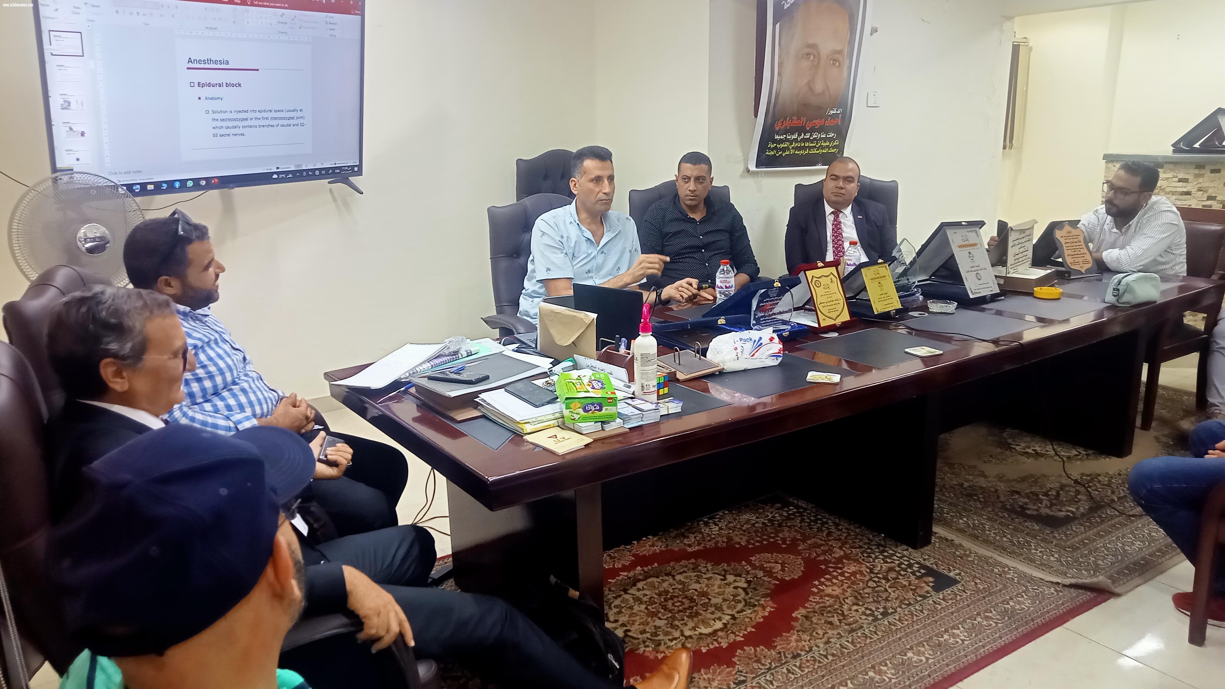 ندوة تدريبية عن الجراجه العامه تنظمها نقابة البيطريين بكفر الشيخ